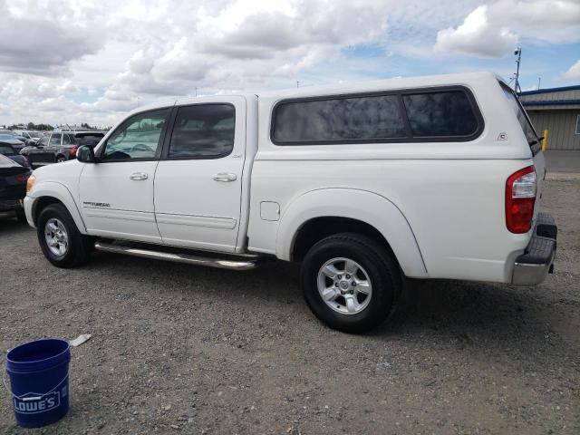 5TBET34135S476659 - 2005 TOYT TUNDRA DOUBLE CAB SR5 WHITE photo 2
