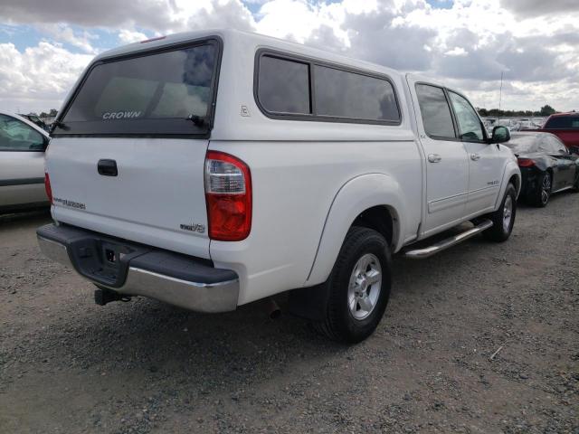 5TBET34135S476659 - 2005 TOYT TUNDRA DOUBLE CAB SR5 WHITE photo 3