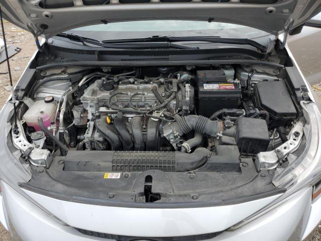 JTDEPMAE3NJ204800 - 2022 TOYOTA COROLLA LE Արծաթագույն լուսանկար 11