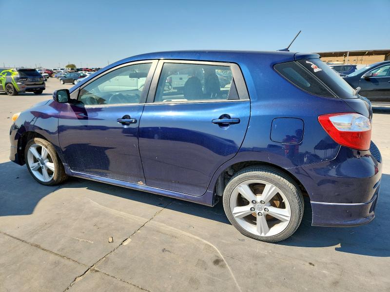 2T1LE40E99C004326 - 2009 TOYOTA COROLLA MA S BLUE photo 2