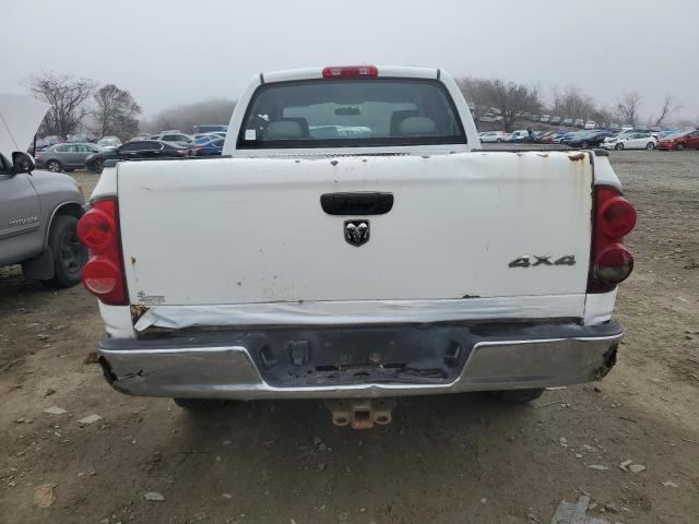 1D7KS28D87J577181 - 2007 DODGE RAM 2500 ST WHITE photo 6