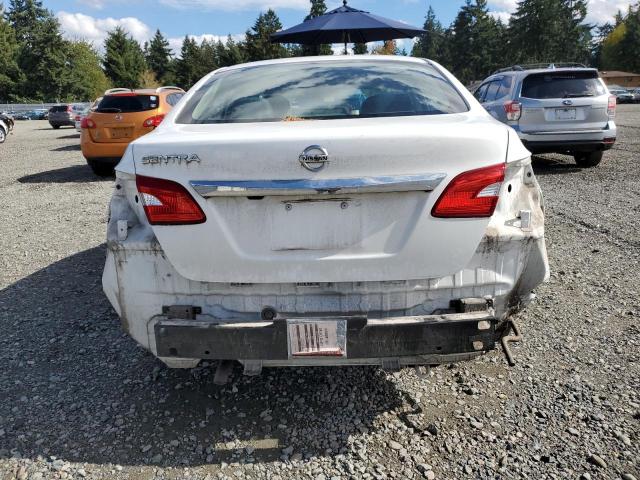 3N1AB7AP9KY421570 - 2019 NISSAN SENTRA S Biały zdjęcie 6