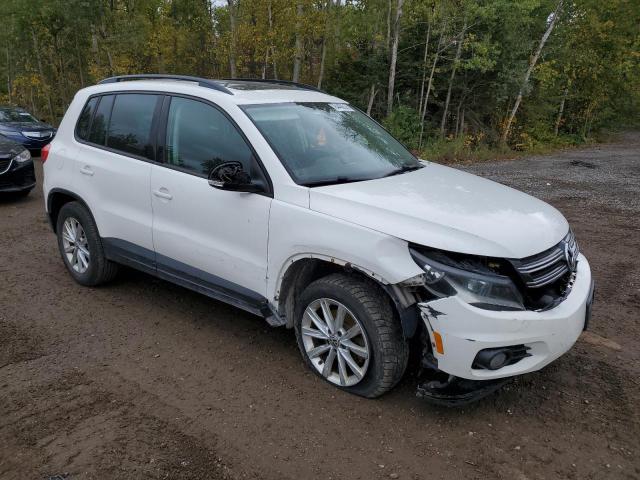 WVGHV3AX4EW541246 - 2014 VOLKSWAGEN TIGUAN S WHITE photo 4