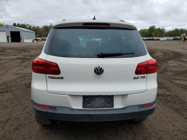 WVGHV3AX4EW541246 - 2014 VOLKSWAGEN TIGUAN S WHITE photo 6