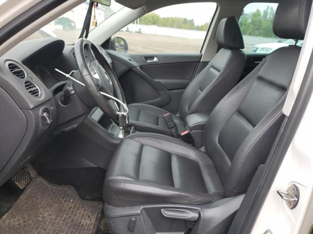 WVGHV3AX4EW541246 - 2014 VOLKSWAGEN TIGUAN S WHITE photo 7