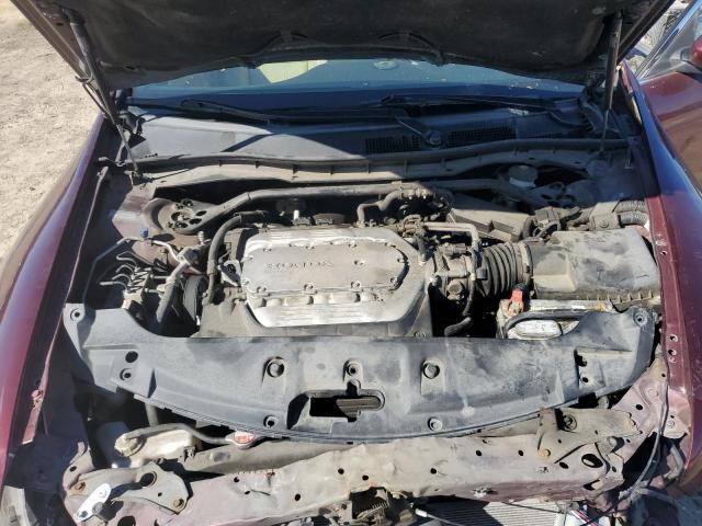 1HGCP3F87CA021466 - 2012 HONDA ACCORD EXL BURGUNDY photo 11