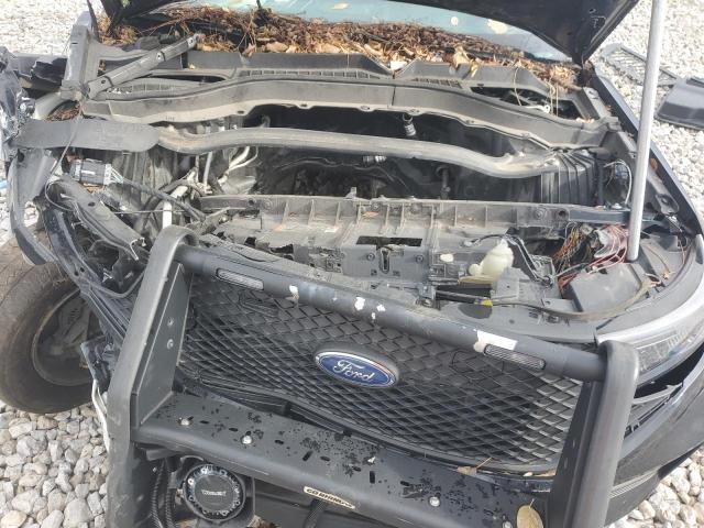 1FM5K8AB7MGC25054 - 2021 FORD EXPLORER POLICE INTERCEPTOR 黑色 照片 12