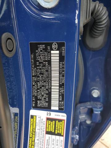 4T1DAACK5SU099987 - 2025 TOYOTA CAMRY XSE BLUE photo 13