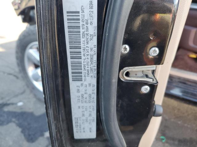 1C6RR7LT0HS598321 - 2017 RAM 1500 SLT BLACK photo 12