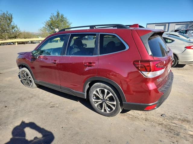 JF2SKASCXLH449841 - 2020 SUBARU FORESTER LIMITED RED photo 2