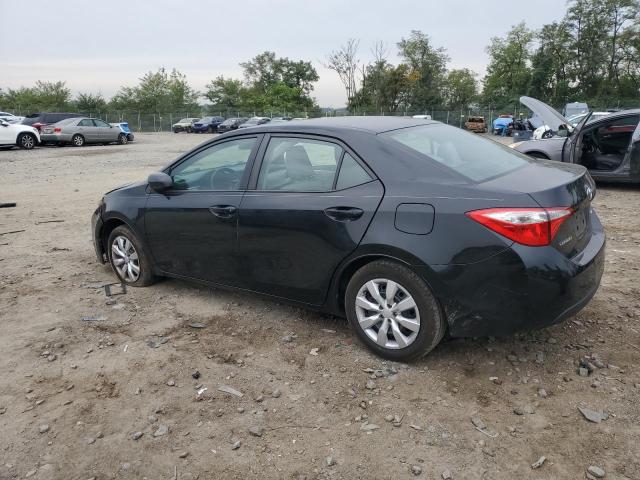 2T1BURHEXFC346475 - 2015 TOYOTA COROLLA L BLACK photo 2