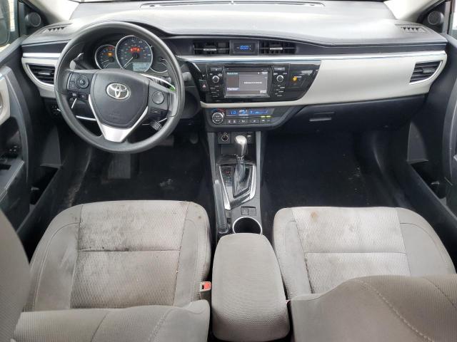 2T1BURHEXFC346475 - 2015 TOYOTA COROLLA L BLACK photo 8