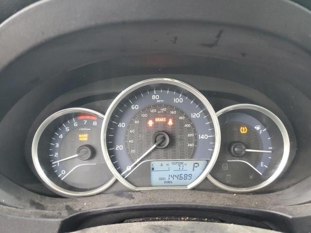 2T1BURHEXFC346475 - 2015 TOYOTA COROLLA L BLACK photo 9