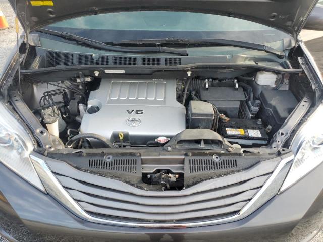 5TDYK3DCXFS588241 - 2015 TOYOTA SIENNA XLE GRAY photo 12