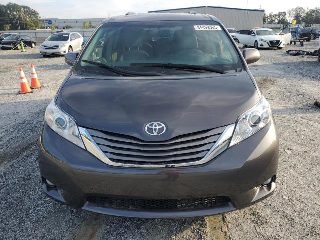 5TDYK3DCXFS588241 - 2015 TOYOTA SIENNA XLE GRAY photo 5