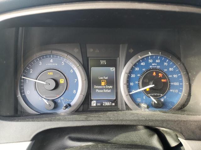 5TDYK3DCXFS588241 - 2015 TOYOTA SIENNA XLE GRAY photo 9