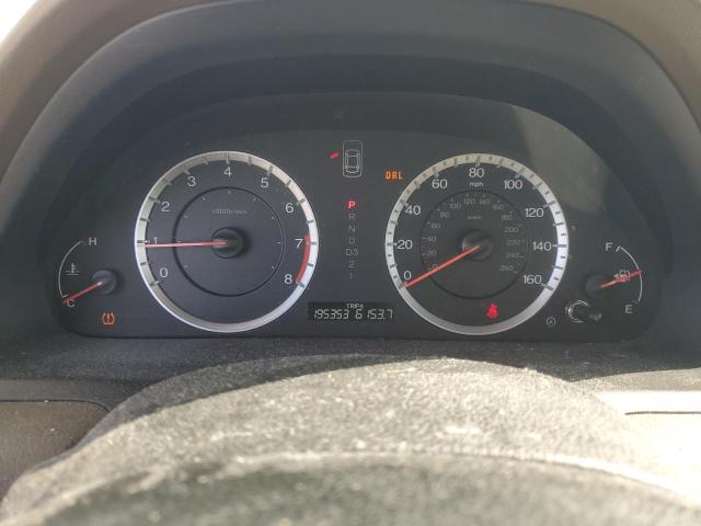 5KBCP3F83AB016561 - 2010 HONDA ACCORD EXL WHITE photo 9