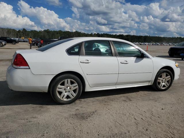 2G1WG5E32D1221222 - 2013 CHEVROLET IMPALA LT WHITE photo 3