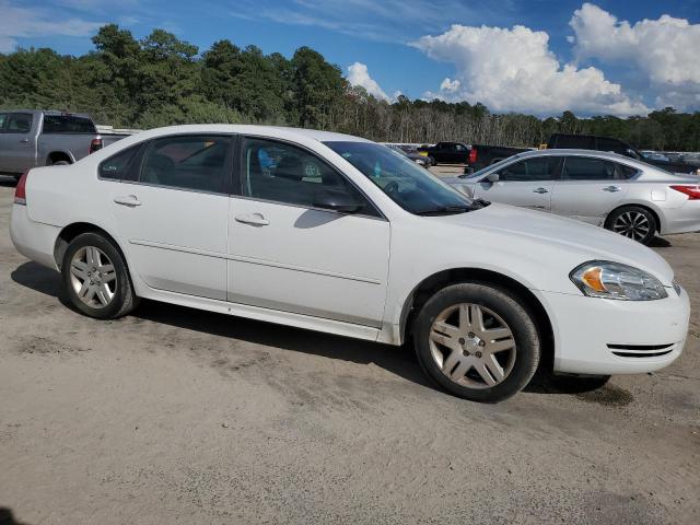 2G1WG5E32D1221222 - 2013 CHEVROLET IMPALA LT WHITE photo 4