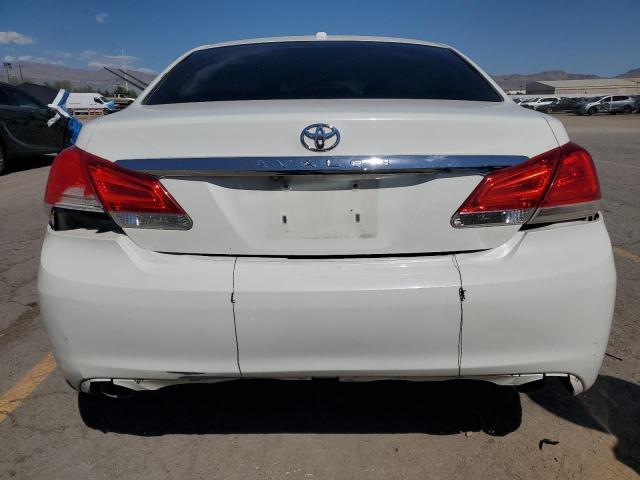 4T1BK3DB5BU438763 - 2011 TOYOTA AVALON BASE أبيض صورة 6