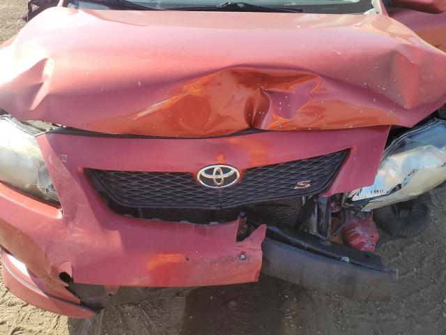 1NXBU4EE5AZ257685 - 2010 TOYOTA COROLLA BASE 红色 照片 11