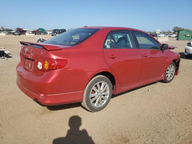 1NXBU4EE5AZ257685 - 2010 TOYOTA COROLLA BASE 红色 照片 3