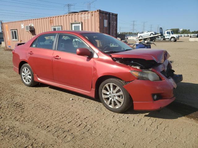 1NXBU4EE5AZ257685 - 2010 TOYOTA COROLLA BASE 红色 照片 4