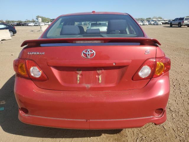 1NXBU4EE5AZ257685 - 2010 TOYOTA COROLLA BASE 红色 照片 6