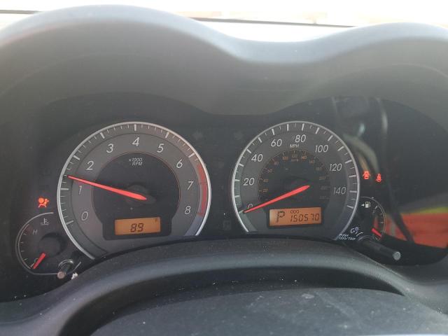 1NXBU4EE5AZ257685 - 2010 TOYOTA COROLLA BASE 红色 照片 9