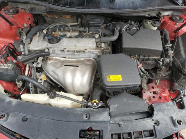 4T1BF1FKXEU750166 - 2014 TOYOTA CAMRY L RED photo 11