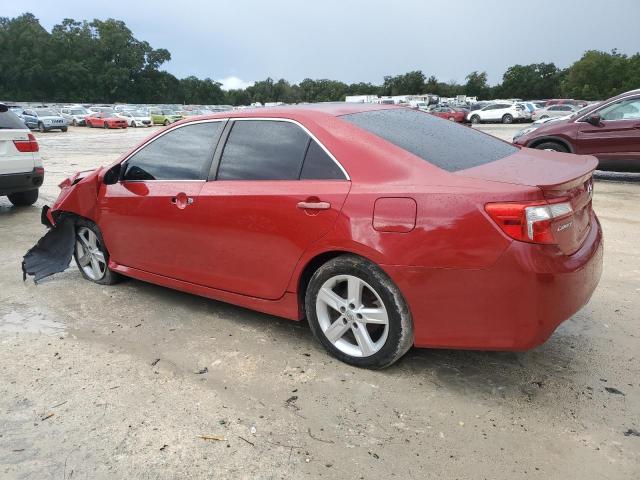 4T1BF1FKXEU750166 - 2014 TOYOTA CAMRY L RED photo 2