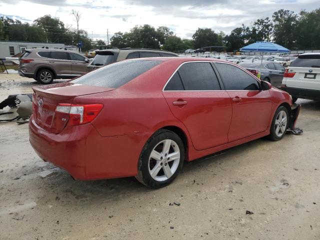 4T1BF1FKXEU750166 - 2014 TOYOTA CAMRY L RED photo 3