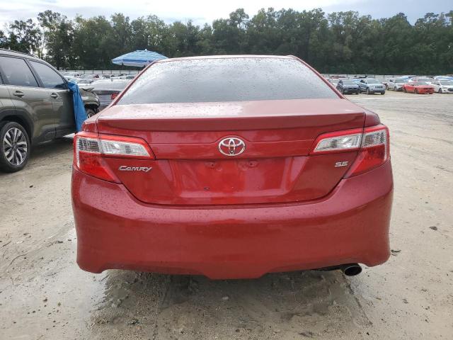 4T1BF1FKXEU750166 - 2014 TOYOTA CAMRY L RED photo 6