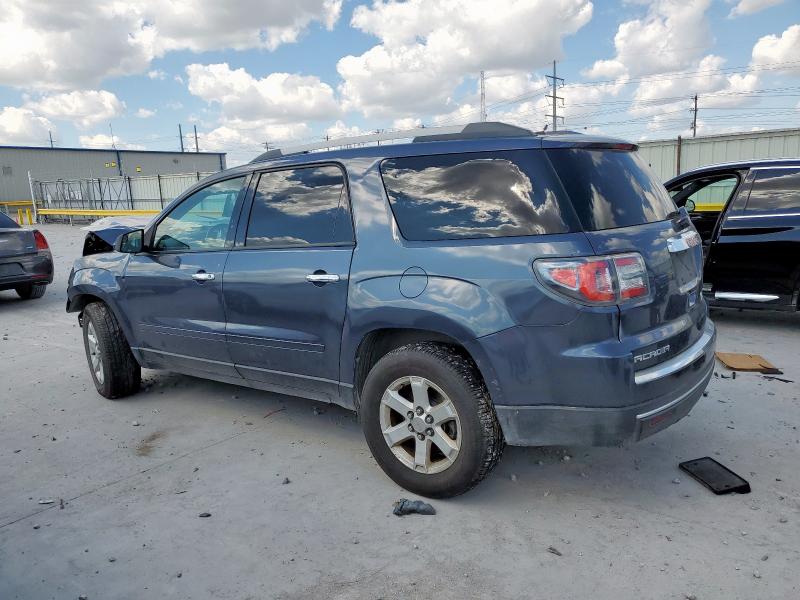 1GKKVNED4DJ143668 - 2013 GMC ACADIA SLE ლურჯი ფოტო 2