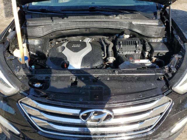 5XYZUDLA8DG082812 - 2013 HYUNDAI SANTA FE S BLACK photo 12