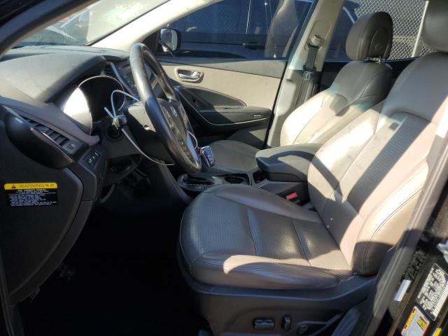 5XYZUDLA8DG082812 - 2013 HYUNDAI SANTA FE S BLACK photo 7