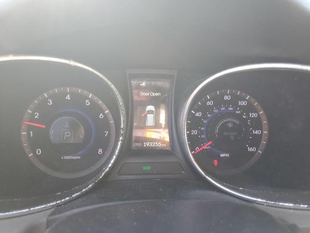 5XYZUDLA8DG082812 - 2013 HYUNDAI SANTA FE S BLACK photo 9