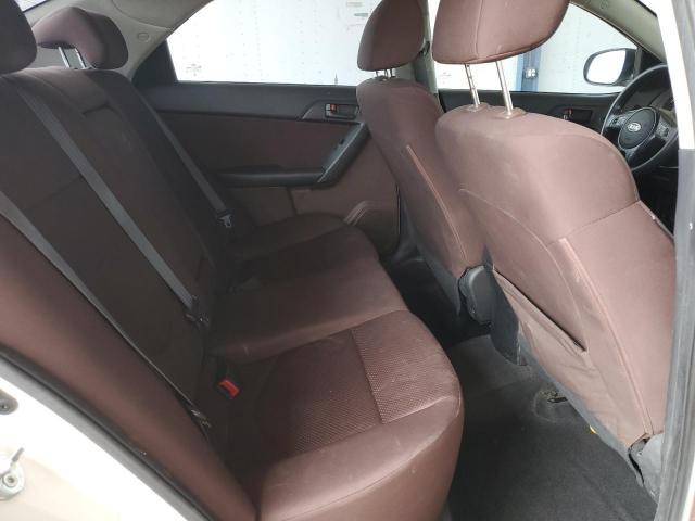 KNAFU4A27B5384674 - 2011 KIA FORTE EX WHITE photo 10