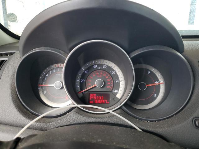 KNAFU4A27B5384674 - 2011 KIA FORTE EX WHITE photo 9