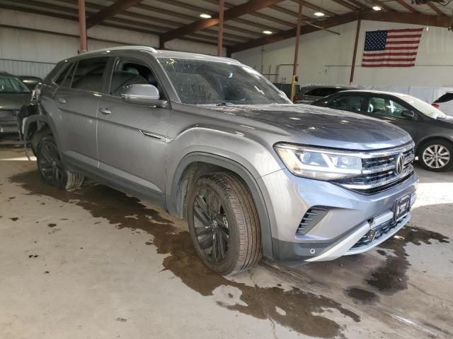 1V2KC2CA4MC210197 - 2021 VOLKSWAGEN ATLAS CROS SE GRAY photo 4