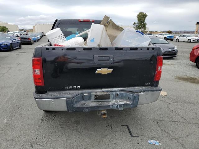 2GCEC13Y081114777 - 2008 CHEVROLET SILVERADO C1500 BLACK photo 6