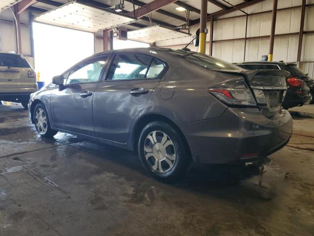 19XFB4F2XFE002231 - 2015 HONDA CIVIC HYBRID GRAY photo 2