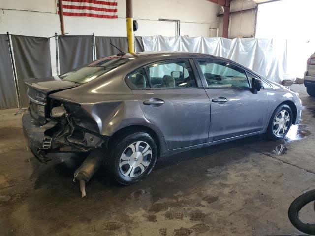19XFB4F2XFE002231 - 2015 HONDA CIVIC HYBRID GRAY photo 3