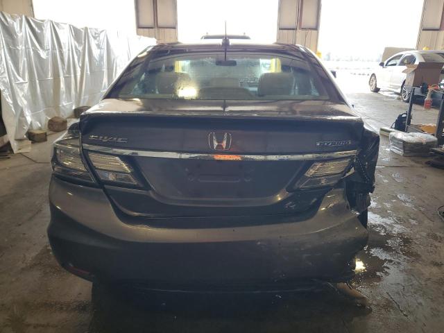 19XFB4F2XFE002231 - 2015 HONDA CIVIC HYBRID GRAY photo 6
