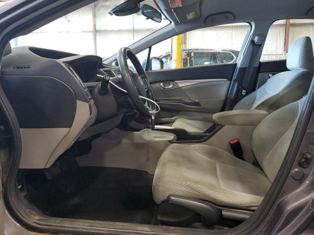 19XFB4F2XFE002231 - 2015 HONDA CIVIC HYBRID GRAY photo 7