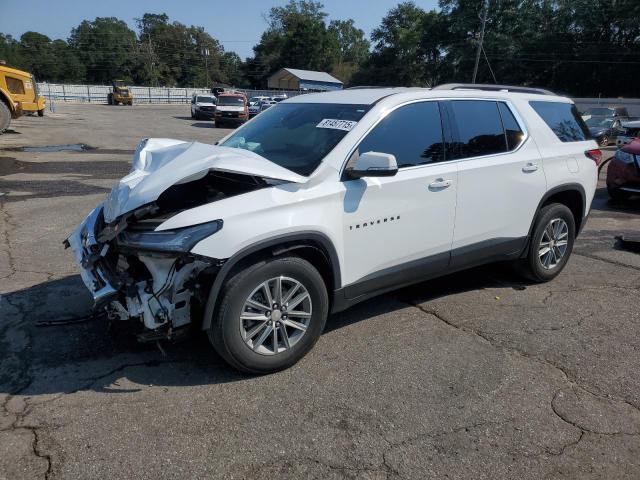 1GNERGKW3NJ164373 - 2022 CHEVROLET TRAVERSE LT WHITE photo 2