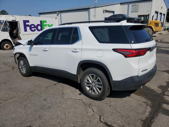 1GNERGKW3NJ164373 - 2022 CHEVROLET TRAVERSE LT WHITE photo 4