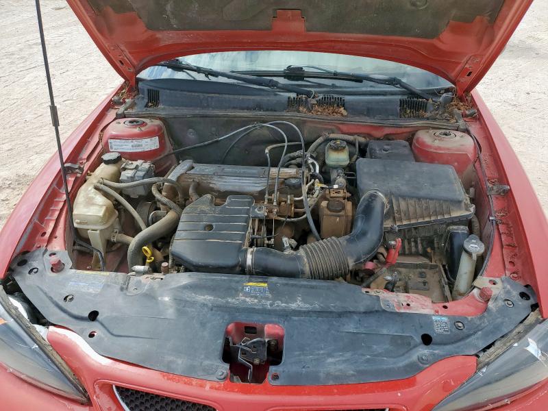 1G2NF52F62C150722 - 2002 PONTIAC GRAND AM SE1 Красный фото 11