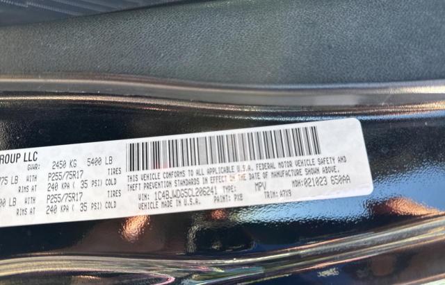 1C4BJWDG5CL206241 - 2012 JEEP WRANGLER U SPORT Qara foto 10