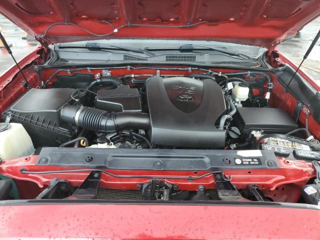 5TFAZ5CN0JX056284 - 2018 TOYOTA TACOMA DOUBLE CAB Червоний фото 11